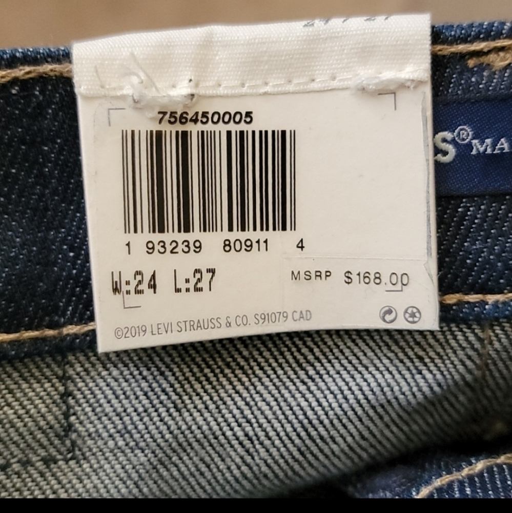 Levi's Made & Crafted‎ Column Taper Straight Leg Jeans - Picture 7 of 8